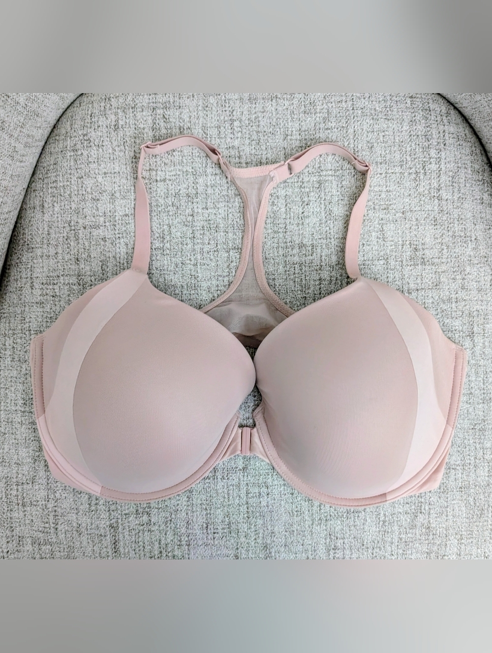 Victoria's Secret Light Pink Racerback T-Shirt Bra
